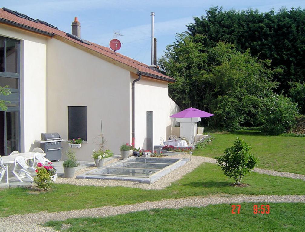 Bed and Breakfast Aux Plumes De Grigy Mety Exteriér fotografie
